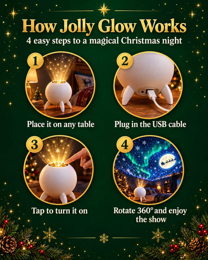 Jolly Glow™ Christmas Magic Projector